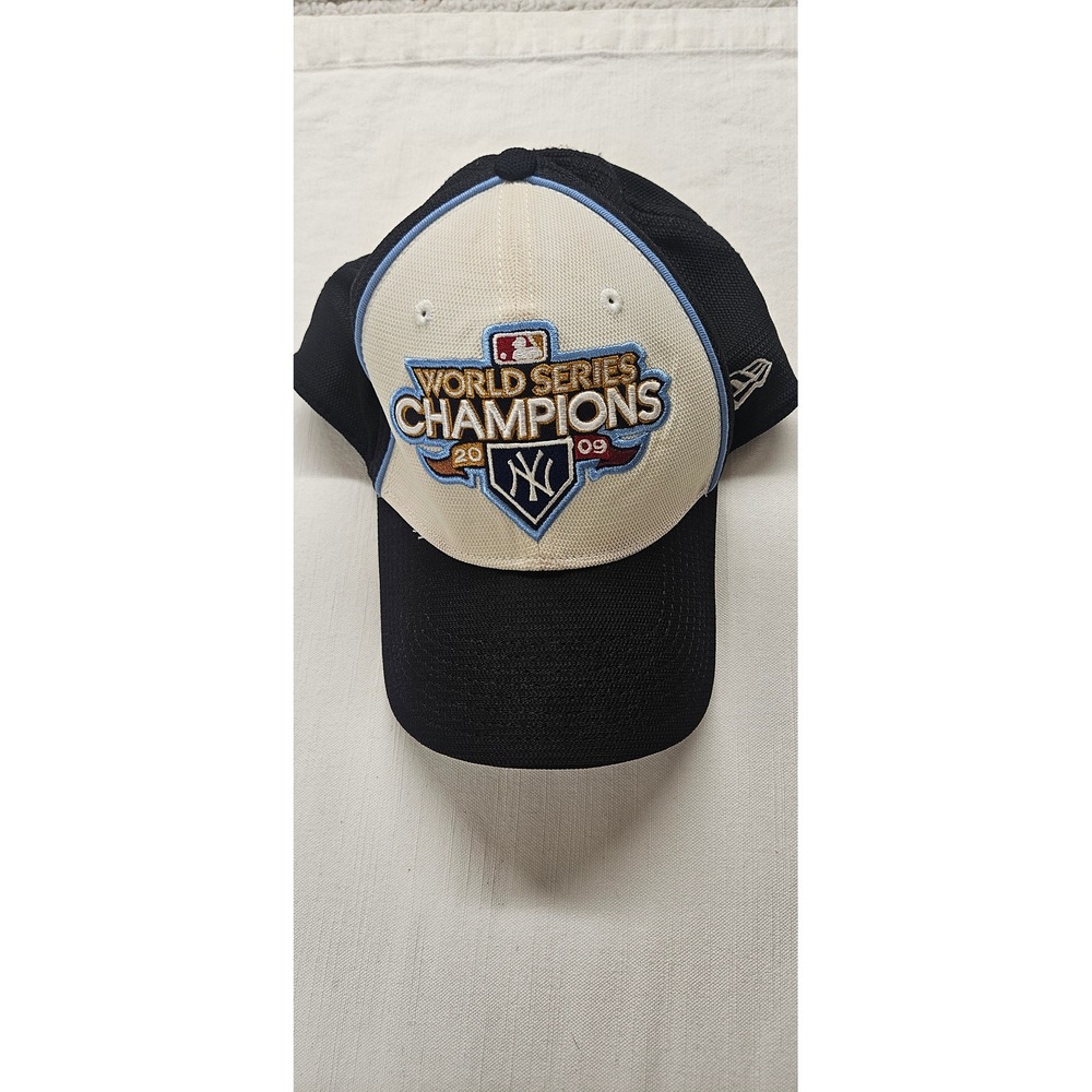 New Era 39THIRTY New York Yankees 09 World Series Champions‎ Hat Mens OSFM Black